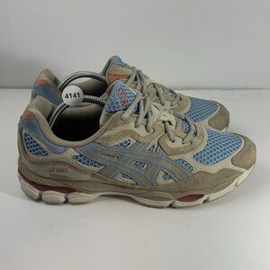 ASICS Gel NYC Harbor Blue Wood Crepe Men Size 10.5 Sneakers